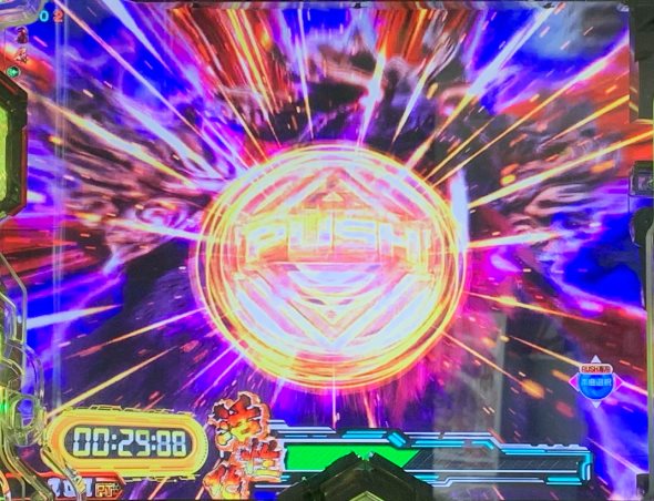 eゴッドイーター TRIPLE BURST 神バトルRUSH RAGE BURST中の演出 PREMIUM神 BURST中の演出