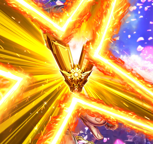 P義風堂々!!~兼続と慶次~3 199ver. 大当り中の演出 Vストック演出