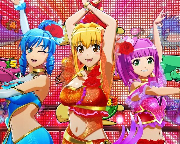 eまわるん超ワープ ギンギラパラダイス VIVA FESTA フラメンコモード中の演出 予告・リーチ演出