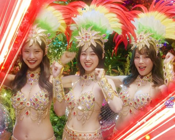eまわるん超ワープ ギンギラパラダイス VIVA FESTA ミスマリンモード 予告・リーチ演出