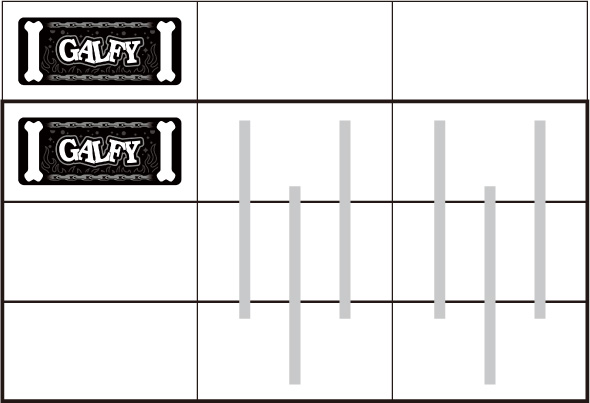 LBスロットGALFY 打ち方 通常時の打ち方