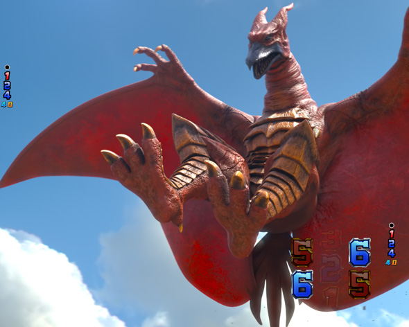 e ゴジラ対エヴァンゲリオン セカンドインパクト G 破壊神覚醒 リーチ演出 CGリーチ