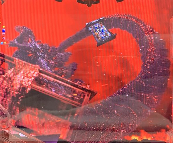 P ゴジラ対エヴァンゲリオン2 超デカシルバー 注目演出 注目演出