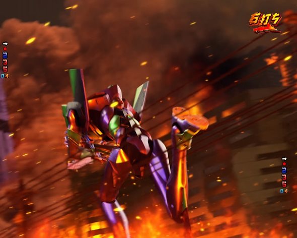 P ゴジラ対エヴァンゲリオン2 超デカシルバー シン・バトルモード暴走中の演出 予告・演出