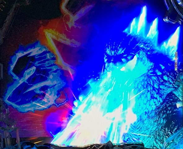 e GODZILLA7 TYPE‐CRASH 予告演出 先読み予告