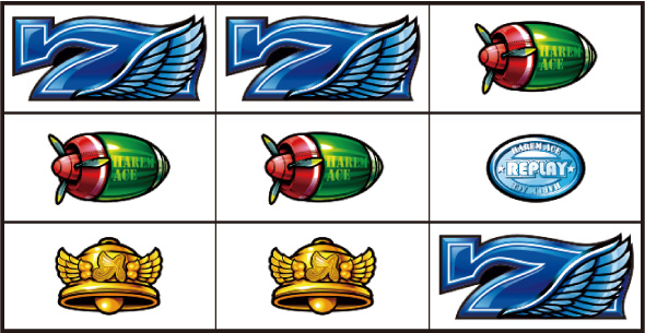 翔べ!ハーレムエース 打ち方 通常時の打ち方(順押し/サクラ図柄狙い)