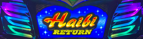 ハイビリターン-30 演出 ボーナス終了時のフェザーランプについて