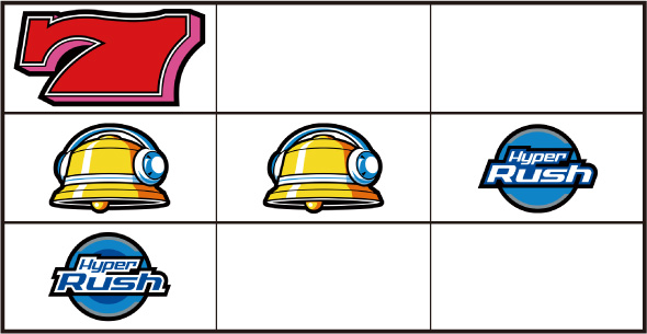 パチスロハイパーラッシュ 打ち方 主なリーチ目