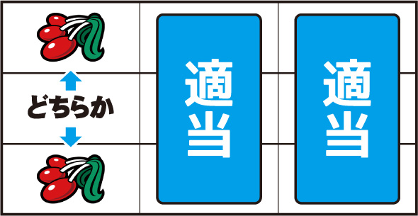 パチスロハイパーラッシュ 打ち方 通常時の打ち方(順押し)