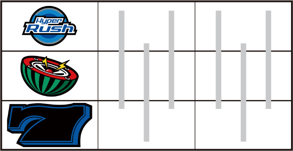 パチスロハイパーラッシュ 演出 演出法則(通常時/モード共通)