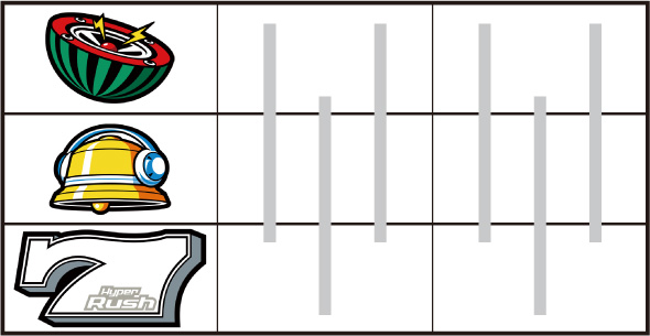 パチスロハイパーラッシュ 演出 演出法則(通常時/モード共通)