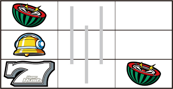 パチスロハイパーラッシュ 内部状態関連 スイカの種類について