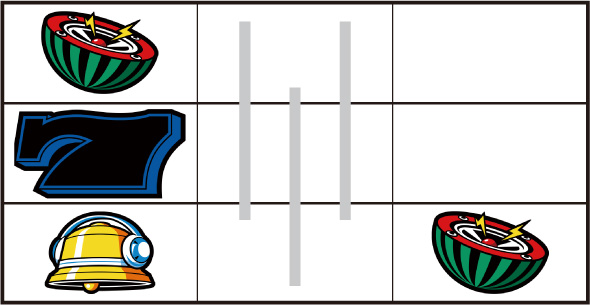 パチスロハイパーラッシュ 内部状態関連 スイカの種類について
