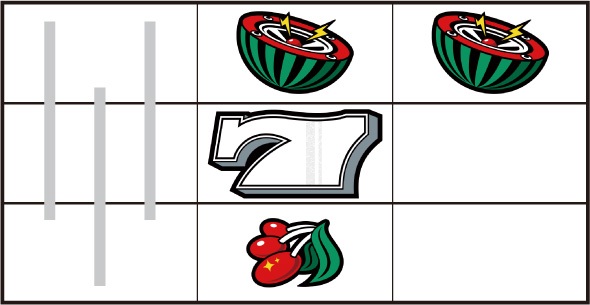 パチスロハイパーラッシュ 内部状態関連 スイカの種類について