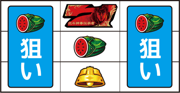 スマスロ 北斗の拳 転生の章2 打ち方 ATの打ち方(中押し/赤7狙い)