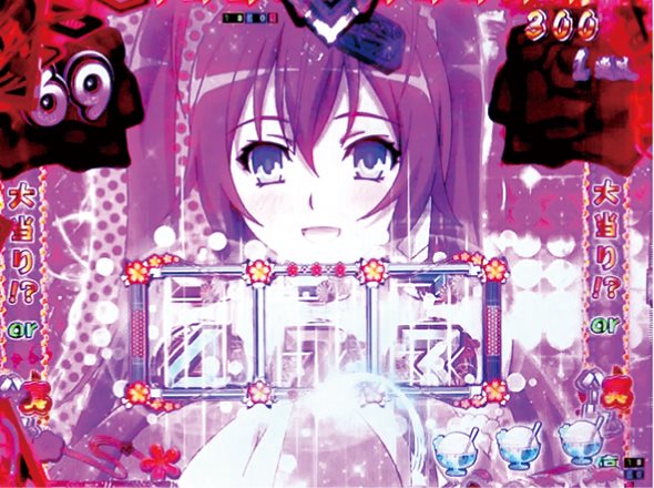 P 百花繚乱 ご奉仕129ver. ST中の演出 モード概要