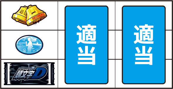 スマスロ頭文字D 2nd 打ち方 通常時の打ち方