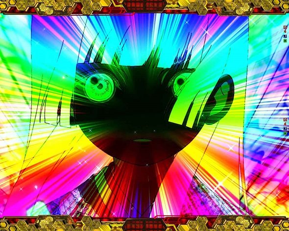 e地獄少女 7500Ver. あい開眼モード中の演出 リーチ演出