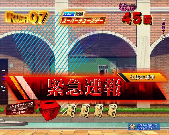 Pフィーバーかぐや様は告らせたい Light ver. RUSH中の演出 スーパーチューズデー中の演出