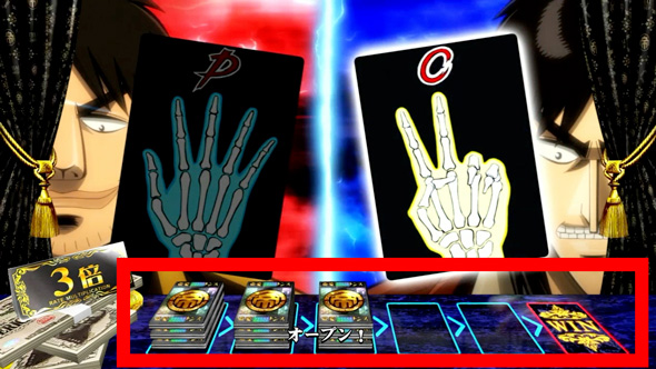 回胴黙示録カイジ 狂宴 かんたん初打講座 運否天賦(CZ)について