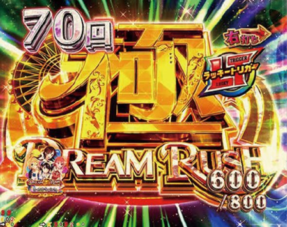 Pフィーバー彼女、お借りします LT‐Light ver. DREAM RUSH極/ヒロインRUSH中の演出 モード概要