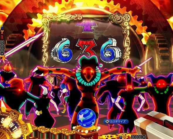 Pフィーバーからくりサーカス2 運命ver. 予告演出 リーチ後予告