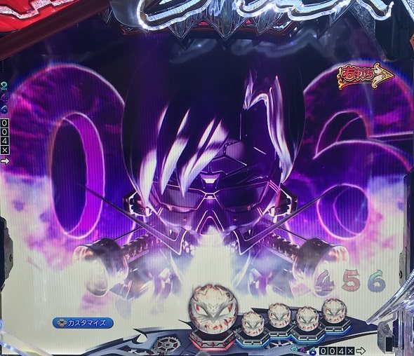 Pフィーバーからくりサーカス2 Light ver. 機械仕掛けの神チャレンジ中の演出 予告演出