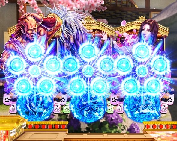 e花の慶次~黄金の一撃 予告演出 先読み予告