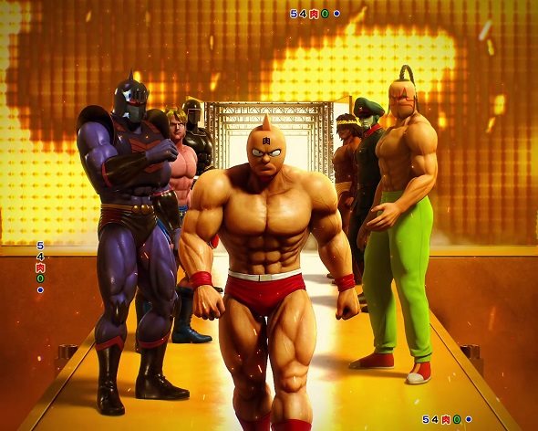 eフィーバーキン肉マン 予告演出 リーチ後予告