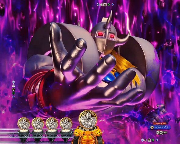 eフィーバーキン肉マン 予告演出 連続予告／特殊予告