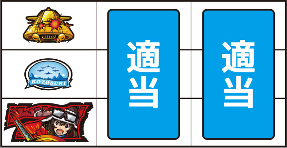 L 荒野のコトブキ飛行隊 打ち方 通常時の打ち方