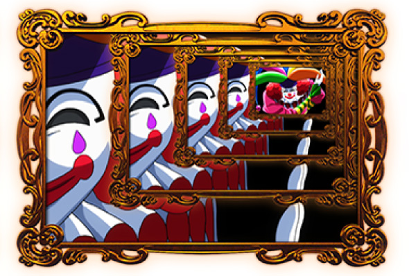 Lパチスロ からくりサーカス2 演出 (上位)CZ終了時の1枚絵について