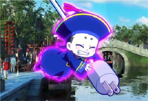 eキョンシー ライトミドル 新CタイムVer. 予告演出 先読み予告