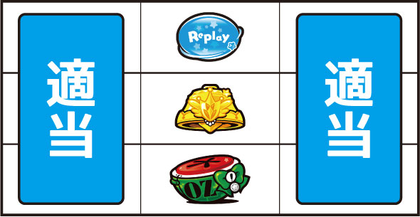 LBパチスロ1000ちゃんA 打ち方 通常時の打ち方(中押し/青7狙い)
