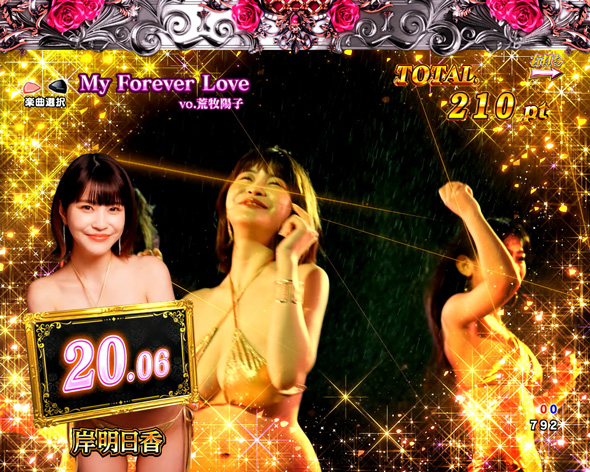 Pラブ嬢 ~極嬢のハーレム体験~ 129ver. GOLDEN LOVE RUSH中の演出 モード概要