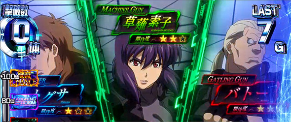 スマスロ 攻殻機動隊 演出 演出法則(通常時)