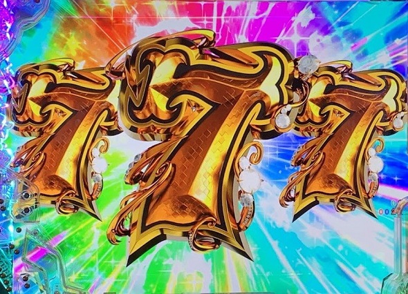 Pルパン三世 ONE COLLECTION 100ver. 大当り中の演出 通常時の大当り演出