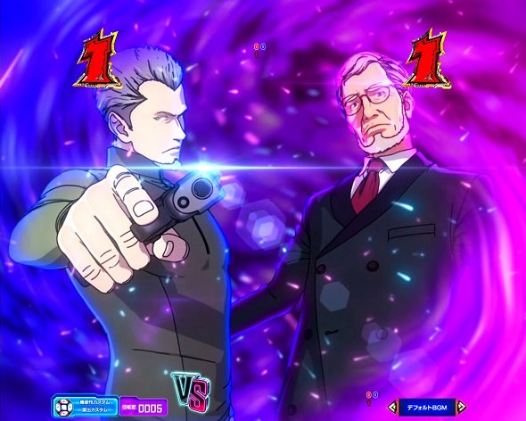 eルパン三世VSキャッツ・アイ 予告演出 リーチ前予告