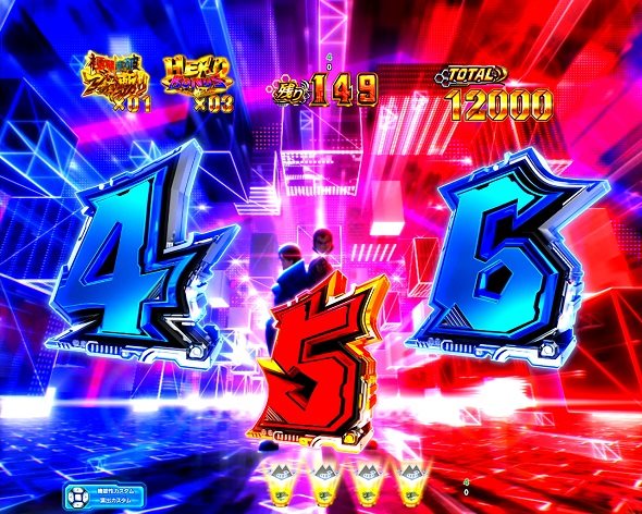 eルパン三世VSキャッツ・アイ157ver. 極限突破ブッた斬り7500 SUPER HERO RUSH W中の演出 モード概要