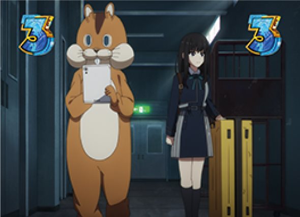 eリコリス・リコイル リーチ演出 Missionリーチ