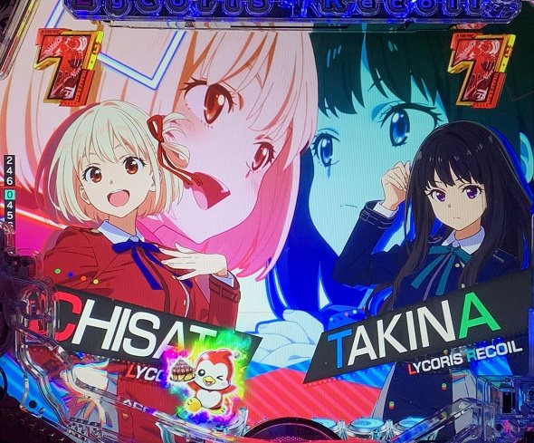 eリコリス・リコイル リーチ演出 shortリーチ