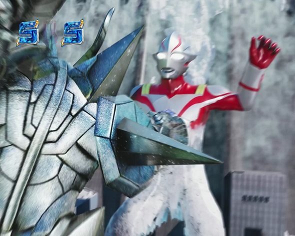 P ウルトラマンメビウス デカヘソ319 リーチ演出 メビウスSPリーチ