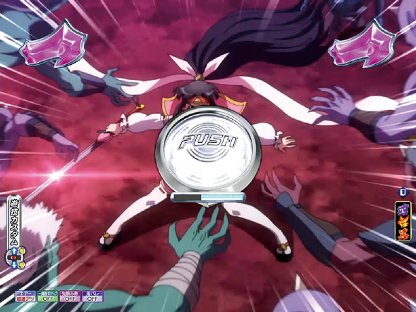 P モモキュンソード 速撃3000+ リーチ演出 一撃抜刀CHANCE