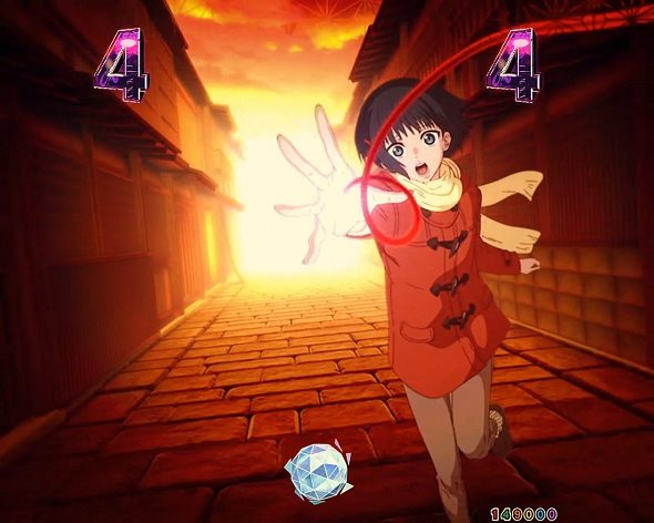 eフィーバーもののがたり 予告演出 リーチ後予告