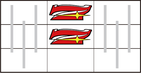 ミスタージャグラー 打ち方 通常時の打ち方(中押し)