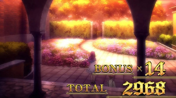 七つの魔剣が支配する 演出 ST終了画面について