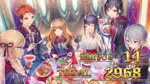 七つの魔剣が支配する 演出 ST終了画面について