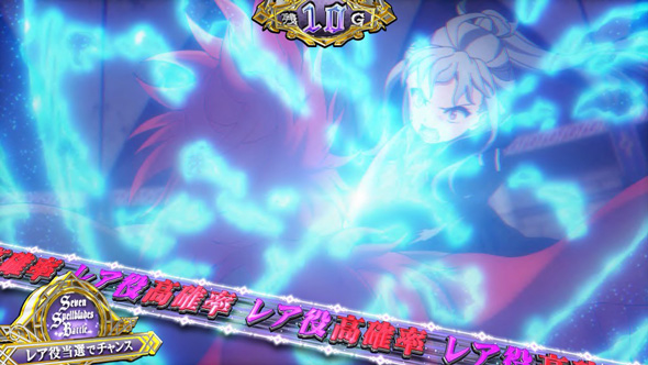 七つの魔剣が支配する 演出 演出法則(ST中)