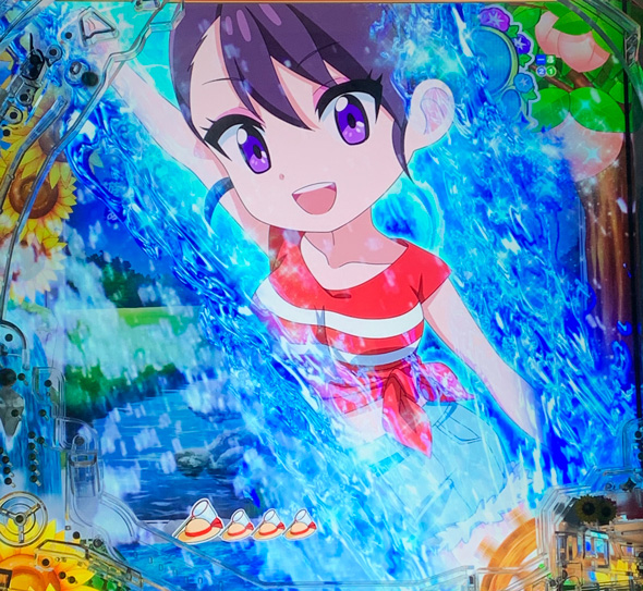 eA夏色日記GO 予告演出 リーチ前予告