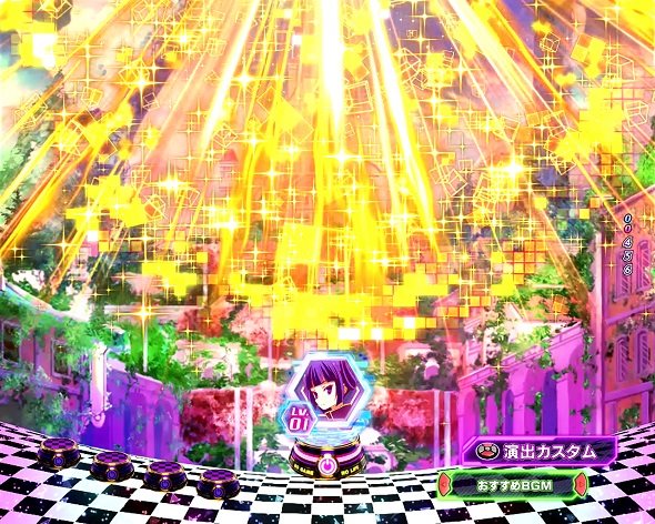 e ノーゲーム・ノーライフ 199Ver. 予告演出 リーチ前予告